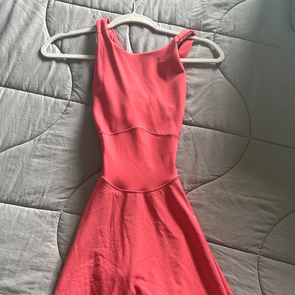 lululemon athletica Coral Pink Mini Dress